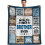 Flannel Blanket Blue Soft Warm Comfortable 1 Piece 1