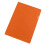 L-Type Transparent Plastic Folder A4 Orange 1 Pc 1