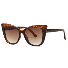 Women's Cat-Eye Sunglasses Gradient Color Joker Style