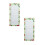 Magnetic Notepad for Fridge Fruit Design 2 Pcs 1