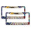 American Flag Eagle License Plate Frames Aluminum 2-Pack 1