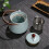 304 Stainless Steel Glass Kettle with Etched Tea Filter 4
