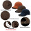 Vintage Baseball Cap Cotton Adjustable Twill 3 Pack 2