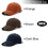 Vintage Baseball Cap Cotton Adjustable Twill 3 Pack 3