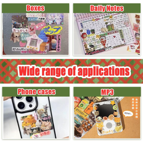 Japanese Sticker Book Romantic Memory Manga Style 45 Sheets 1