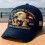 Red Baseball Cap USA 250th Anniversary Embroidered 2