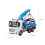 Simulation Trailer Engineering Toy Car with Sound and 2