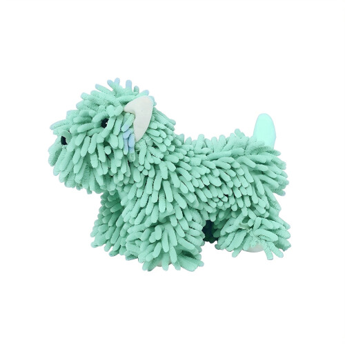 Chenille Towel Soft Absorbent Cartoon Dog Design 1pc