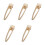 Handmade Crystal Epoxy Resin Mold for Hair Pins 1