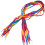 Rainbow Shoelaces for Sneakers 6 Pairs 6