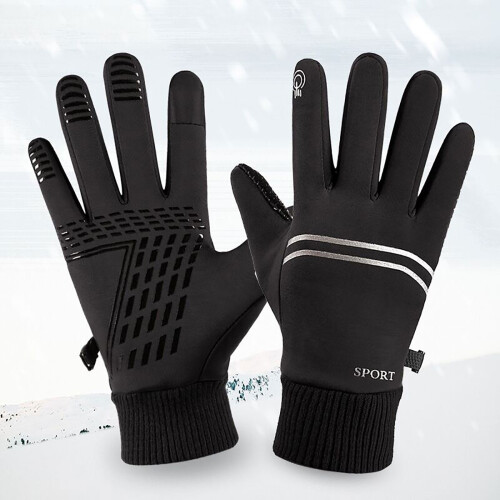 Unisex Winter Gloves Touchscreen Windproof 1 Pair
