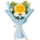 Handmade Crochet Sunflower Bouquet Kit Blue 1