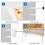 Shelf Brackets Floating Hidden Heavy Duty Steel Support 15cm White 4 Pack Set 4