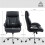 Executive Office Chair with Spring Padding - Black 5