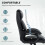 Executive Office Chair with Spring Padding - Black 6