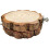 Wood Bird Perch Round Sleeping Stand 2 Pack 2