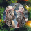 Zebra Christmas Ornament Ceramic Black White Stripes Wild 2