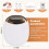Electric Nail Trimmer with LED Light 2-Speed Phite 5