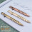 3Pack Bolt Action Pen Set, Hexagonal Solid Brass Pocket Pen with 30 Ballpoint Refills B 6