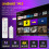 2025 4K H96 MAX RK3518 Android 14.0 AI Smart TV Stick Google Amazon Prime Fire 3