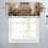 Brown Barn Door Curtain Valances 54x18 in 2 Panel Rod 4