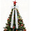 Velvet Christmas Bow White 71x20in 1