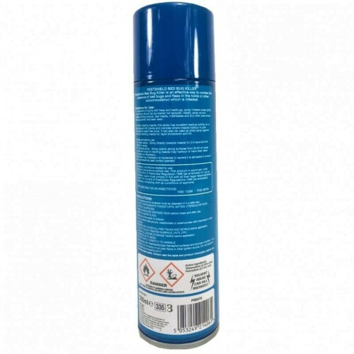 3 x BED BUG KILLER SPRAY INSECT CARPET MATTRESS TREATMENT ELIMINATE BUGS 200ML 2