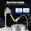 High Precision Gem Faceting Machine, Jewelry Tool with Digital Display, Adjustable Angle Locator for Polishing US Plug 6