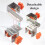 2Pack Drawer Front Installation Clamps-Adjustable Heavy-Duty Drawer Fixing Clips for Face Frame Cabinets,Alignment Tool 4