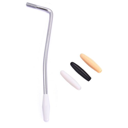 Guitar Tremolo Arm 6mm Thread with 3 Tips Silver 1