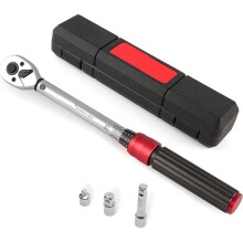 Torque Wrench 3/8inch with 1/41/2 Adapter for Extending Motorcycle Road and Mountain Bike Repair Tools