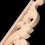 Wood Carved Corner Onlay Applique Frame 1 Pair 2