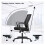 Ergonomic Office Chair Black with Mesh Back Lumbar Support 6