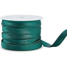 Satin Bias Tape Dark Green 3/8 inch 13.5 Yard