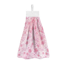Cherry Blossom Dish Towels Breathable 3-Pack with Hanging