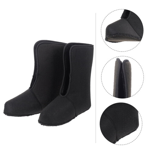 Plush Boot Liners Thermal Insoles for Hiking Winter Boots