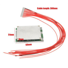 3X 13S 48V 35A Lithium-Ion Battery Charging BMS Protection Board Split with Equalizing Electric Vehicle Battery