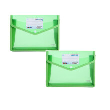 Plastic Expanding File Folder A4 2 pcs