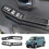 Car Window  Panel Frame Window Glass Lift Button Bezel for  Taft 2024 RHD Carbon Fiber Pattern 2