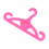 Pink Doll Clothes Hangers Set Plastic 20 Pieces 4