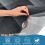Dark Gray Wave Pattern Curtain Valance 54 x 18 Inch Rod 4