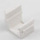 50pcs RJ45  Jack Inserts Blank Modules for Wall Plates Patch Panels Home Network Setup White 3
