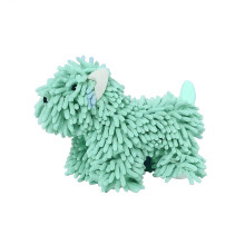 Soft Chenille Towel Cartoon Dog Design 1pc Polyester