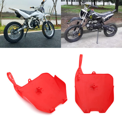 Plastic Front Number Plate for CRF100 CRF80 CRF70 XR100 1