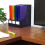 Heavy-Duty Plastic Folder Letter Size Purple with 2 Pockets 7