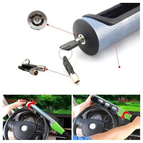 Steering Wheel Lock Anti-Theft Device for Vehicles 1