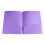 Heavy Duty Plastic Folders with Pockets Letter Size 1