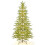 Pre-Lit Green Artificial Christmas Tree 150cm Flame 1