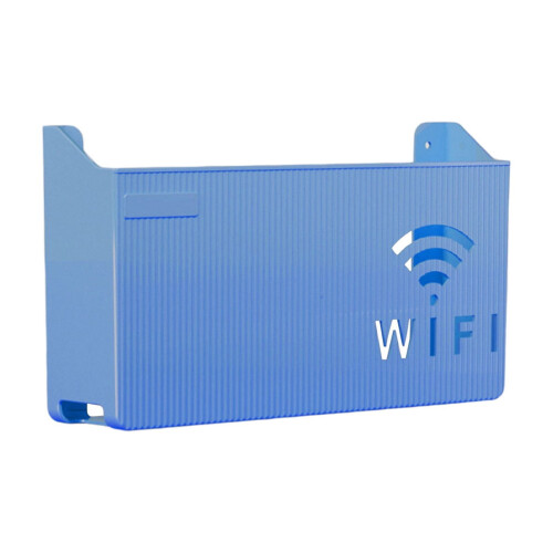 Wall-Mounted WiFi Router Storage Box 9.45x5.5x2.36 in