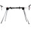 Excel Universal Mitre Saw Stand Universal Extending Roller Foldable Workstation 2